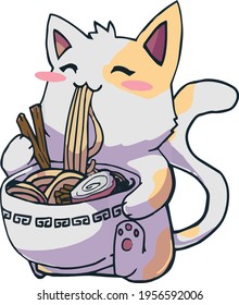 ramen tshirt design cat shirt 260nw 1956592006.jpg
