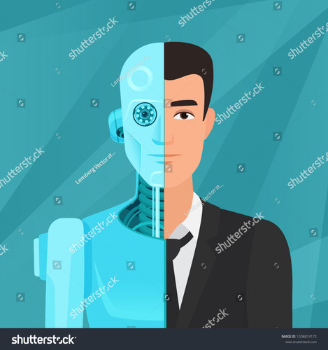 stock vector half cyborg half human man businessman in suit vector illustration 1208874172.jpg