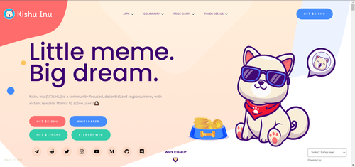 2023 05 23 21 32 13 Kishu Inu l Community focused Decentralized Cryptocurrency & Exchange UR.png