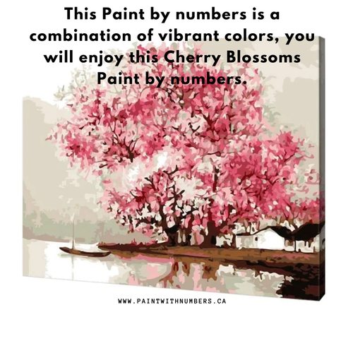 Buy Cherry Blossoms, Paint By Numbers From Canada.png