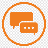 png transparent online chat computer icons service miscellaneous text orange