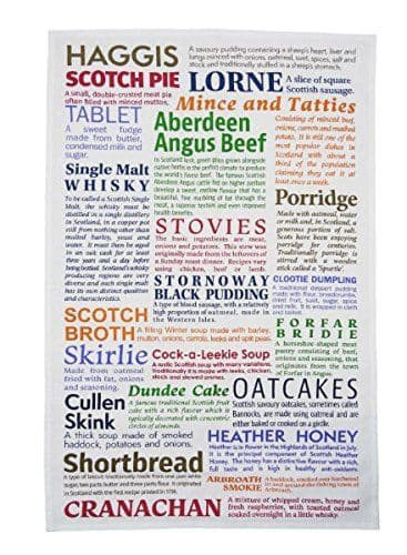 glen appin cotton scottish delicacies tea towel brand new 3115 p.jpg