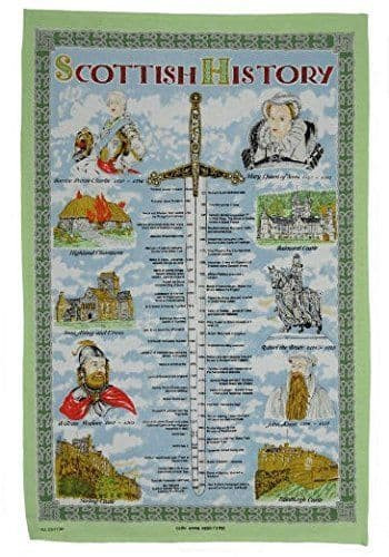 glen appin cotton scottish history tea towel brand new 3118 p.jpg