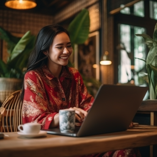 Moongod A happy vietnamese woman using a laptop and having a co 2bf3b4d6 9a05 4f3f 9a88 9725dd40c8fb.png