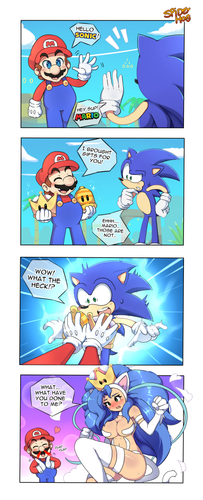 Bowsette Comic Sonic Bonus 2.png