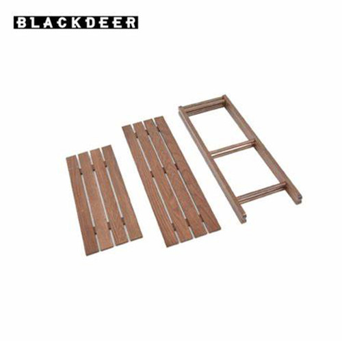 Blackdeer Nature Oak double layer Shelf black walnut 1 4.jpg