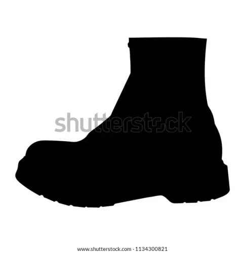 black white silhouette boot 600w 1134300821.webp