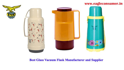 Prominent Glass Vacuum Flask Manufacturer in India: Eagle Consumer.jpg