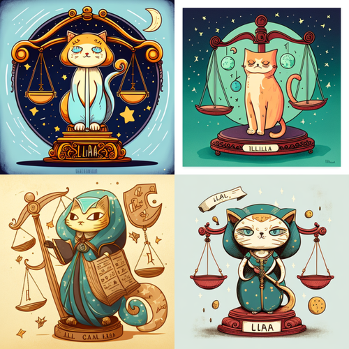 Julio Cesar Gomes libra horoscope cartoon print with cat 96bbef6b 0787 4cd7 af84 3004c3c524b2.png