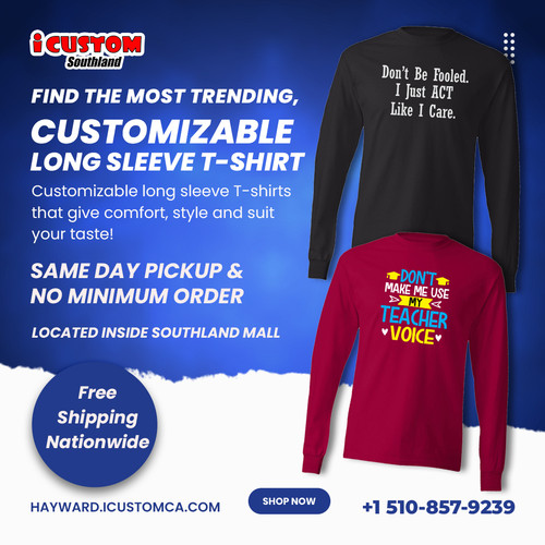 Customize Long Sleeve T-shirt - iCustom Hayward.jpg