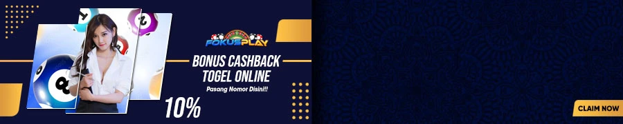 BONUS CASHBACK TOGEL ONLINE TERPERCAYA