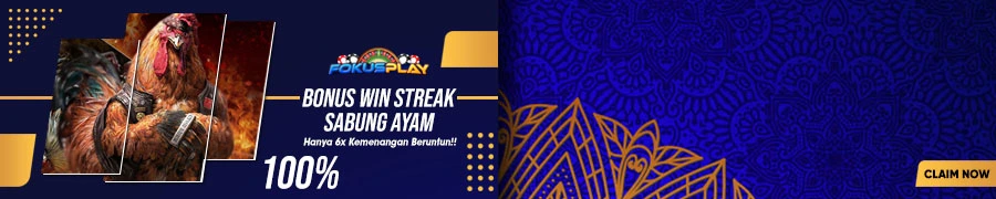 BONUS 100% WIN STREAK SABUNG AYAM ONLINE CLUB388