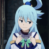 aqua konosuba.gif