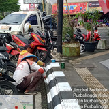 Jenderal Soedirman timur (pengecatan)