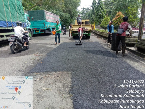 Lingkar Pasar Segamas (Penambalan)