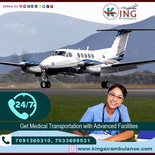 King Air Ambulance Service in Ranchi with a Highly Professional Healthcare Unit.jpg