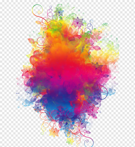 colored smoke assorted color floral and smoke png clip art.png