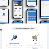 sspl flutter app ui kit for ecommerce features banner