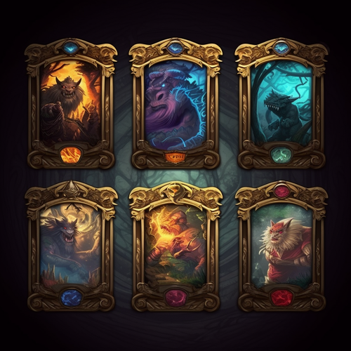 BERTOX Card frames for trading card game 5 different rarities f 7ba943fd 29fd 406d ba07 62a6f00dbaa8.png