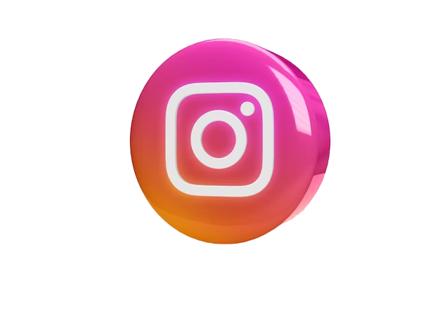 Premium PSD | 3d instagram logo in square shape for social media.  high-quality instagram button illustration.