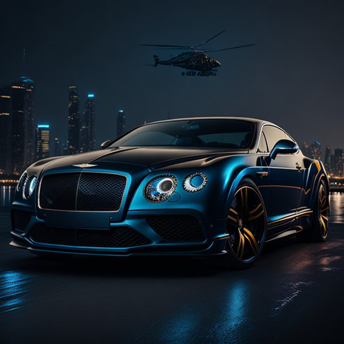 Leonardo Diffusion Golden bentley continental GT black city ba 1 2.jpg