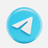 png transparent telegram telegram logo telegram app social media app media 3d icon