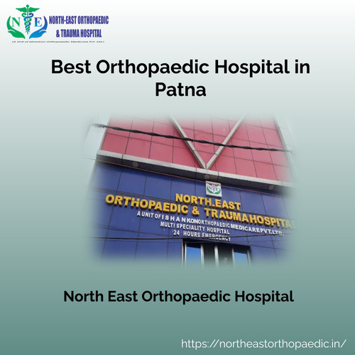 North East Orthopaedic Hospital  is one of the best orthopaedic hospital in Patna. With a strong focus on providing comprehensive orthopaedic care.  Know more https://northeastorthopaedic.in/best-orthopaedic-hospital-in-patna