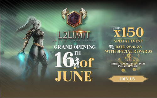 New L2limit 16th of june opening+event