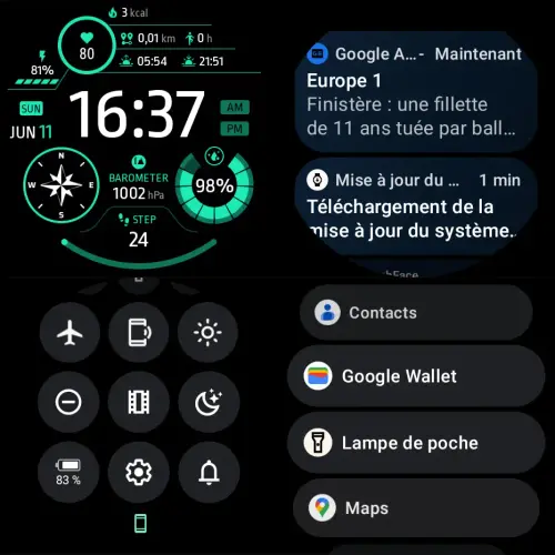 TicWatch Pro 5 interface.webp