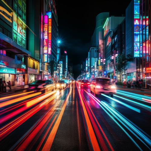 chowmeins A shot of a busy city street at night with lights cre a6d6fe52 ef7b 4982 8fb7 5dd4b7b1b4cb.png