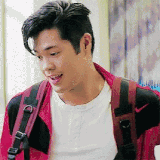 ross butler laugh.gif