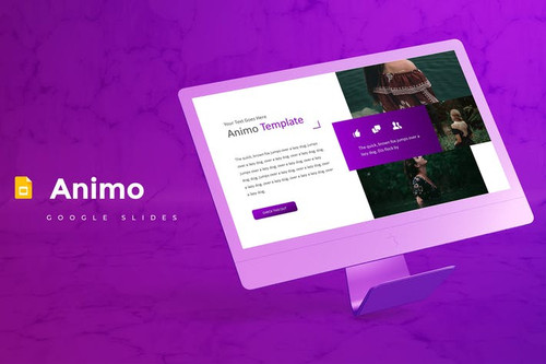 elements animo google slides template