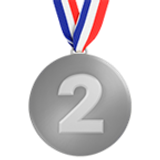 2nd place medal