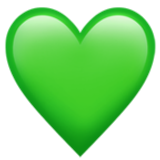 green heart