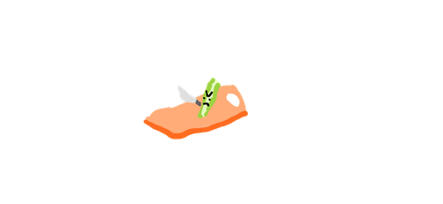 celery on a cutting board with a knife.png