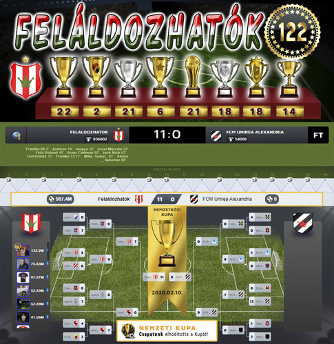 Nemzeti Kupa 88.Szezon Döntő (122.Kupa)