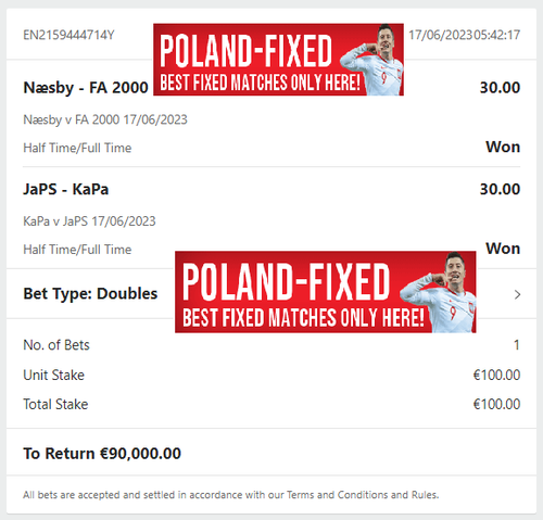 POLAND FIXED HALFTIME/FULLTIME FIXED MATCHES 17.06.2023.png