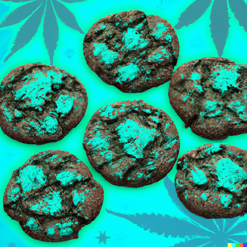 Blue Cookies Art Print.png