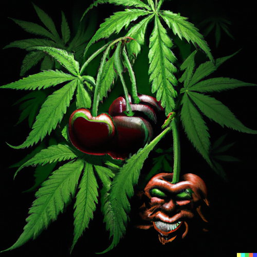 Black Cherry Runtz Art Print.png