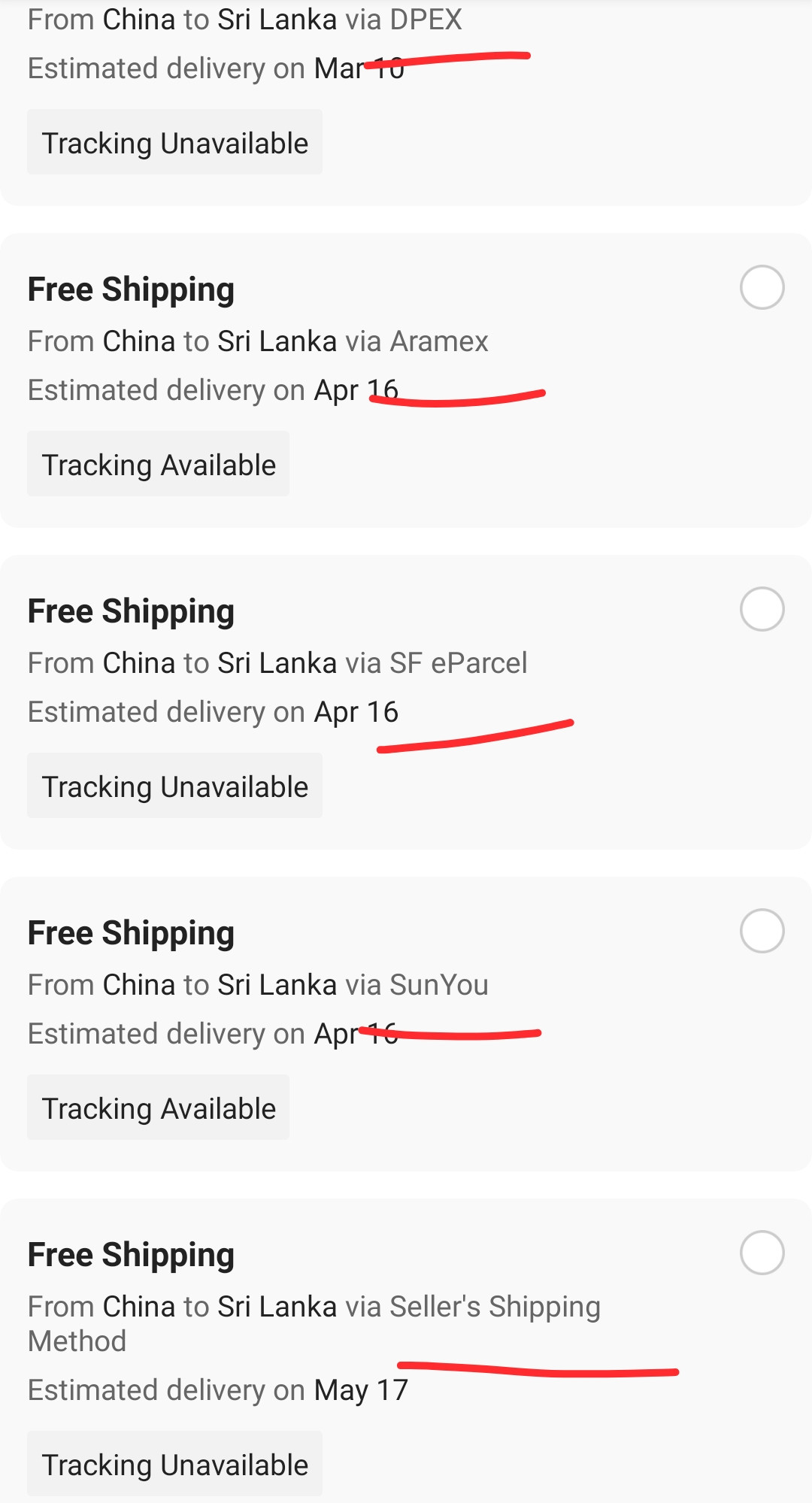 Aliexpress Shipping Service | ElaKiri