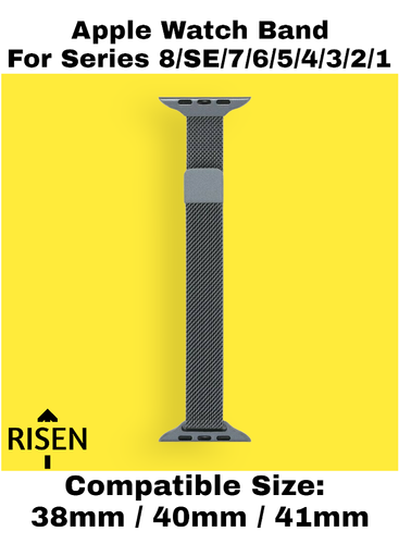 3 Space Gray slim magnetic loop for apple watch 8 7 b variants 2.png