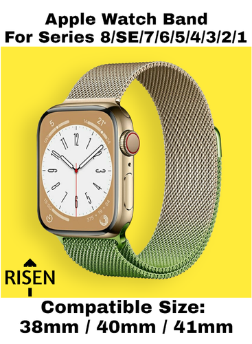 10 Golden green milanese loop strap for apple watch band variants 24.png