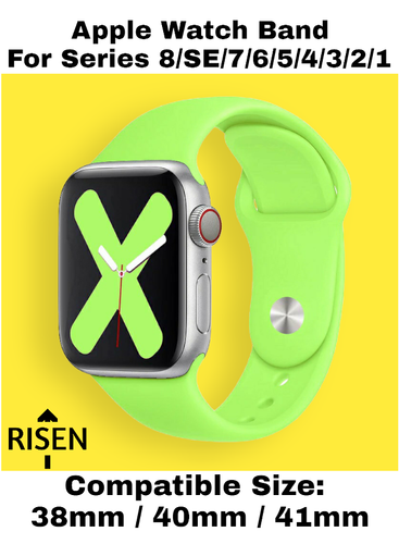 Green silicone strap for apple watch band 45 mm variants 10.png