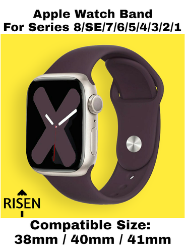 dark cherry silicone strap for apple watch band 45 mm variants 2.png