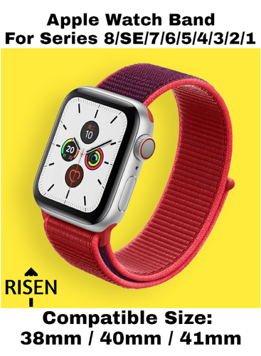 red purple nylon loop strap for apple watch band 44 variants 51.png