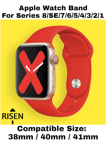 Red silicone strap for apple watch band 45 mm variants 12.png