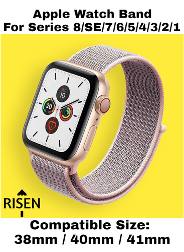 light pink nylon loop strap for apple watch band 44 variants 18.png