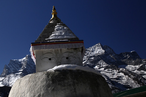 The Stupa Namche with Karyoloug in the back ground.jpg