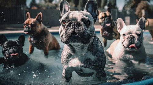 ZeusCorleone french bulldog at a pool party by Luca Bravo unspl 6229a38f 270e 44bd 9d71 4aeb7079d633.jpg