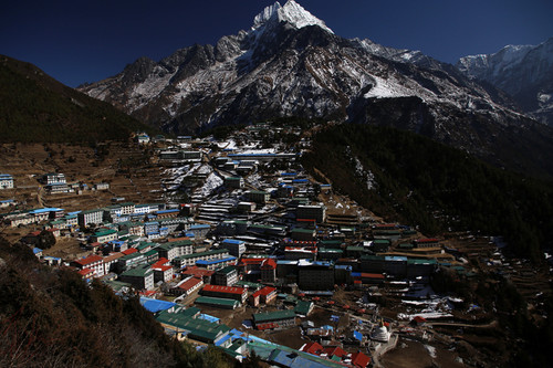 Namche Bazaar with Thamserku 6608m.jpg